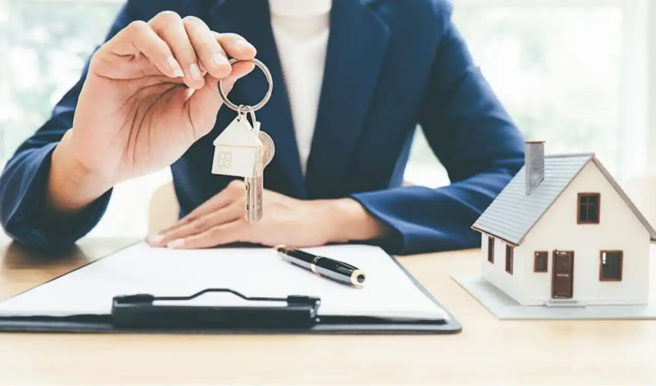 Conveyancer reviewing documents for auction property purchases in England and Wales