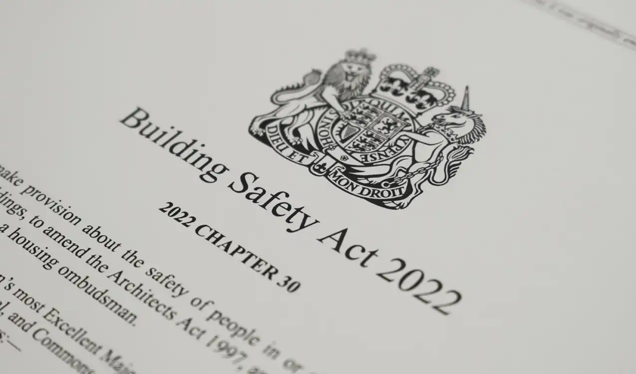 EWS1 form and Building Safety Act documents for auction buyers of leasehold flats UK