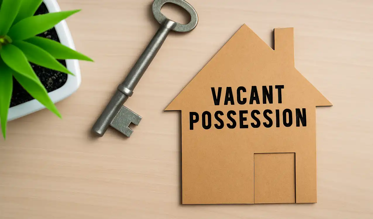 Property not cleared by completion — vacant possession auction rights explained for UK buyers