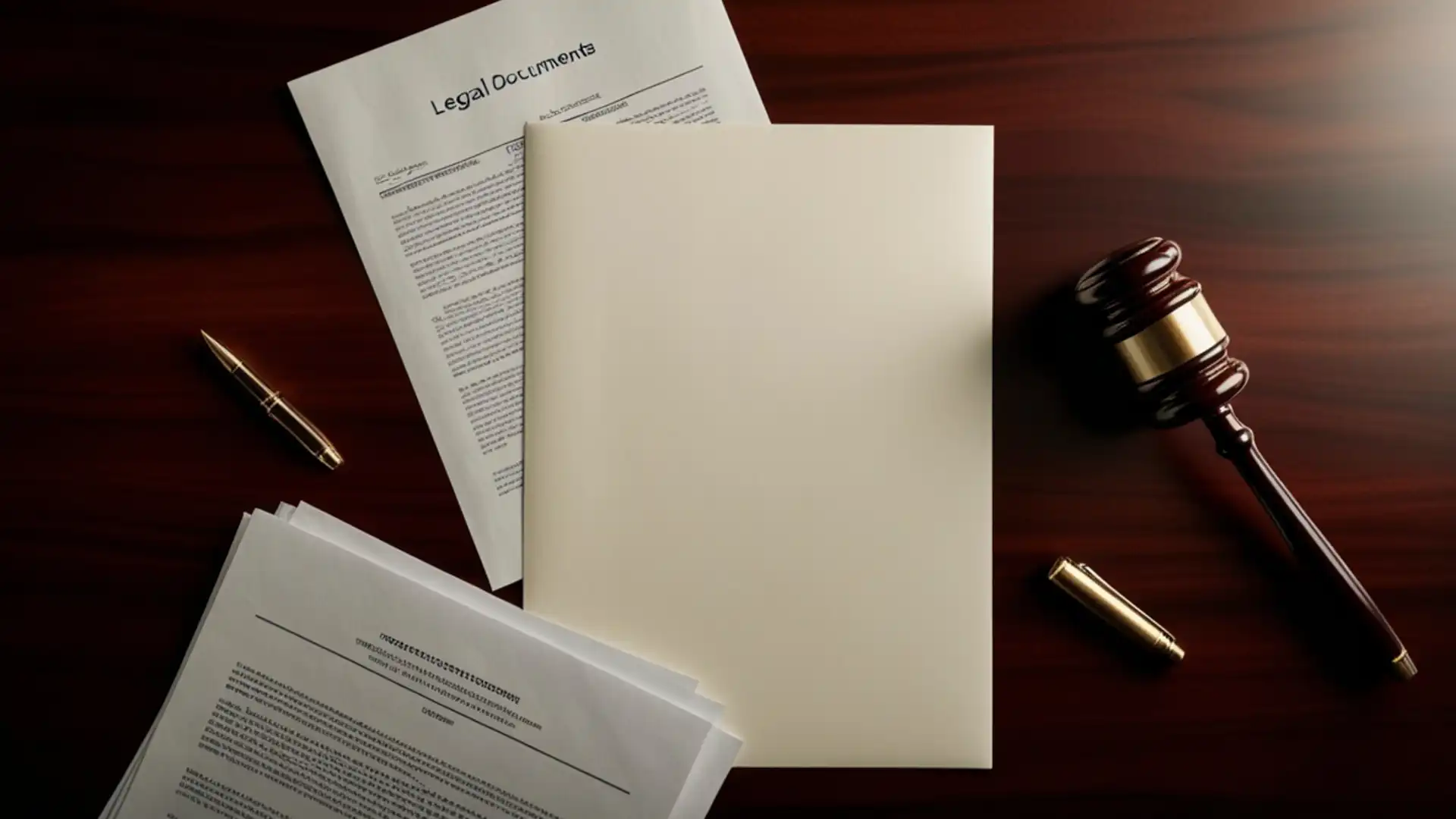 Auction legal pack documents spread on a desk — seller preparing auction searches and title deeds for property auction UK